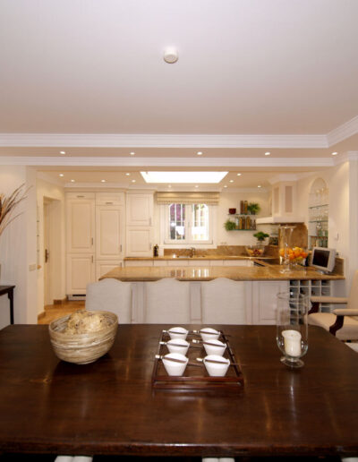 B5 Dining room and kitchen is an open spacious room